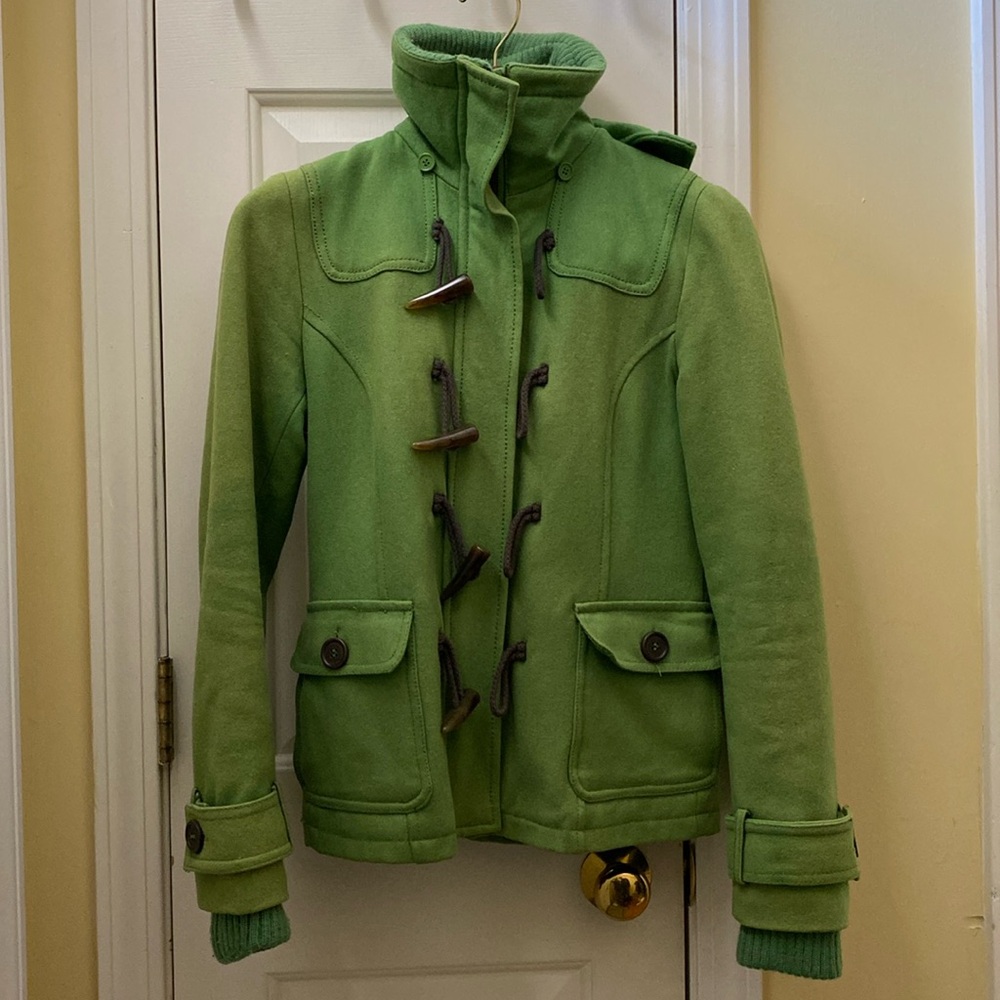 Delia's Green Peacoat